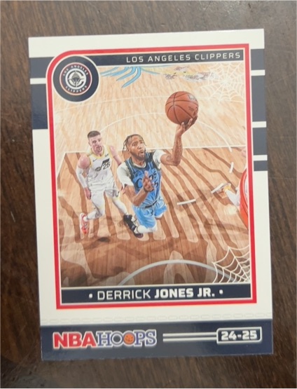 2024-25 Panini NBA Hoops #157 Derrick Jones Jr. — front