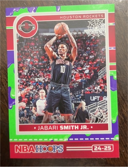 2024-25 Panini Haunted Hoops #130 Jabari Smith Jr. — front