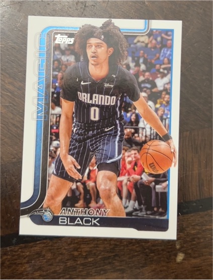 2025-26 Topps #89 Anthony Black — front