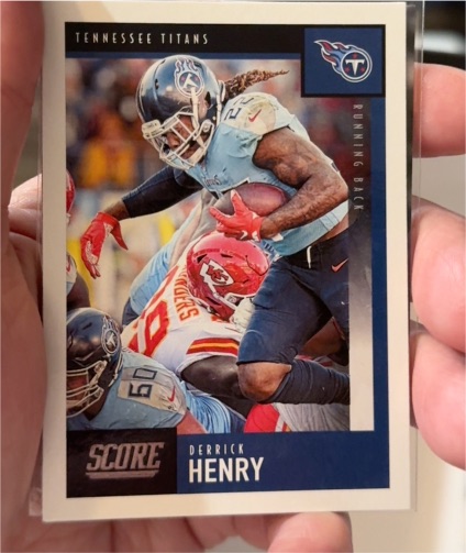 2020 Panini Score #119 Derrick Henry — front