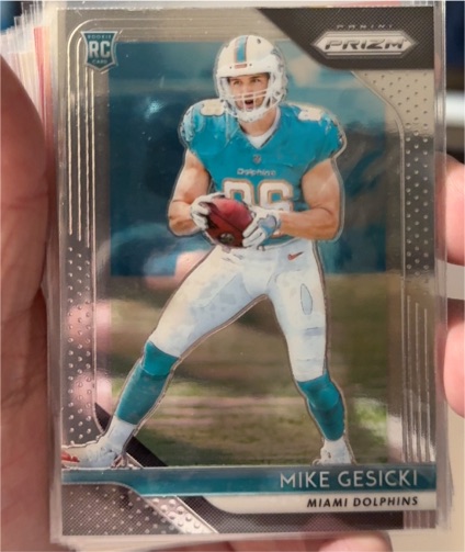 2018 Panini Prizm #216 Mike Gesicki — front