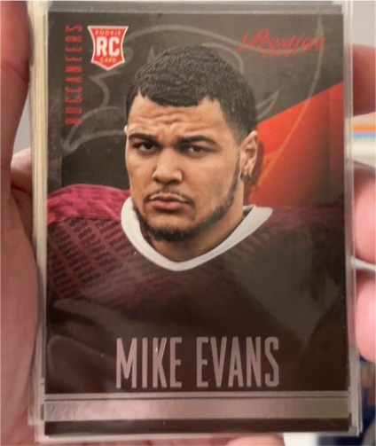 2014 Panini Prestige #274 Mike Evans Rookie Card — front