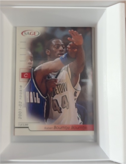 2001 SAGE #7 Ruben Boumtje Boumtje Rookie — front