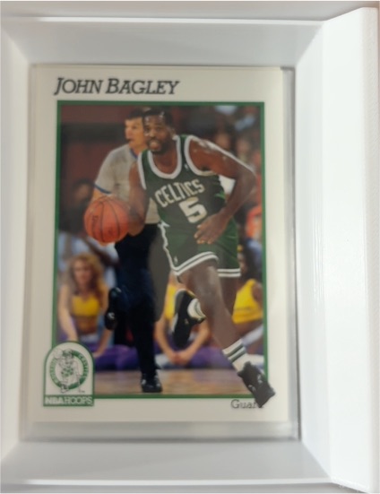 1991-92 Hoops #338 John Bagley — front