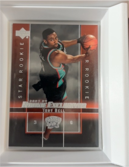2003-04 Upper Deck Rookie Exclusives #12 Troy Bell Rookie Memphis Grizzlies — front