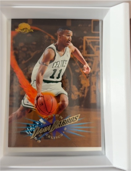 1995-96 SkyBox Premium #153 Dana Barros — front