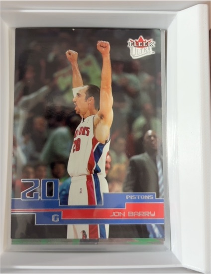 2002-03 Fleer Ultra #107 Jon Barry — front