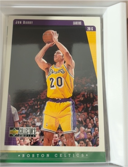 1997-98 Upper Deck Collector's Choice #270 Jon Barry — front