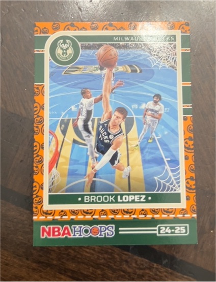 2024-25 Panini Haunted Hoops #131 Brook Lopez — front