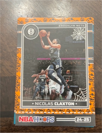 2024-25 Panini Haunted Hoops #47 Nicolas Claxton — front