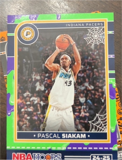 2024-25 Panini Haunted Hoops #219 Pascal Siakam — front