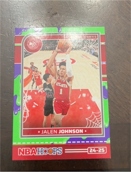 2024-25 Panini Haunted Hoops #228 Jalen Johnson — front