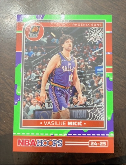 2024-25 Panini Haunted Hoops #190 Vasilije Micić — front