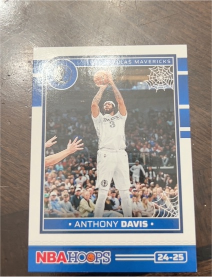 2024-25 Panini Haunted Hoops #1 Anthony Davis — front