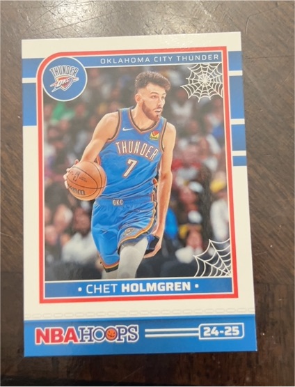 2024-25 Panini Haunted Hoops #185 Chet Holmgren — front