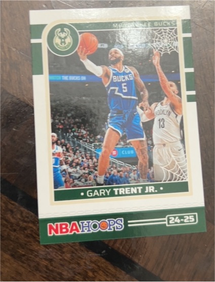 2024-25 Panini Haunted Hoops #24-25 Gary Trent Jr. — front