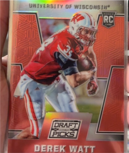 2016 Panini Prizm Draft Picks #225 Derek Watt — front