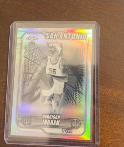 2024-25 Topps Chrome #179 Harrison Ingram — front