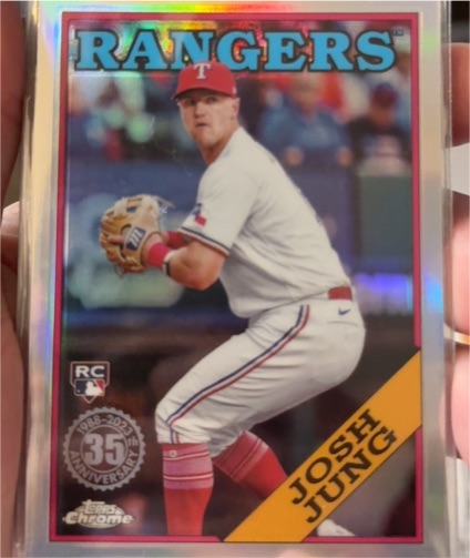 2023 Topps Chrome Update 1988 Refractor #88CU-16 Josh Jung — front
