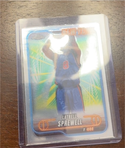 2024-25 Topps Chrome #4 Latrell Sprewell — front