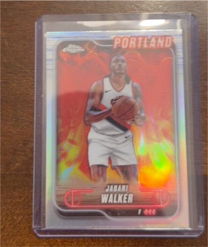 2024-25 Topps Chrome #67 Jabari Walker — front