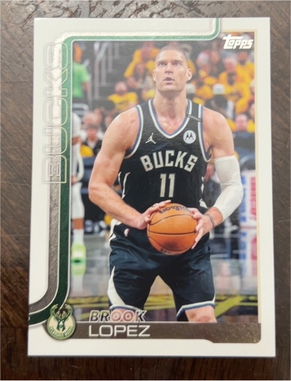 2025-26 Topps #58 Brook Lopez — front