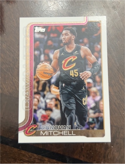 2025-26 Topps #80 Donovan Mitchell — front