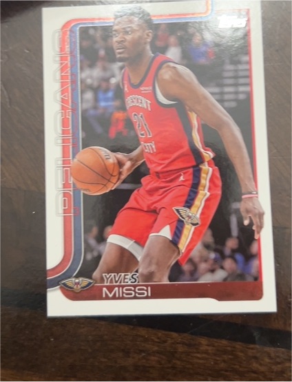 2025-26 Topps #191 Yves Missi — front