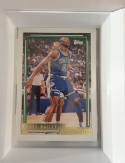 1992-93 Topps Gold #59 Thurl Bailey — front