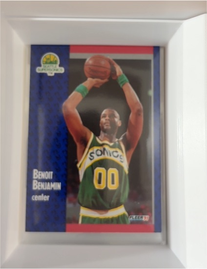 1991-92 Fleer #189 Benoit Benjamin — front