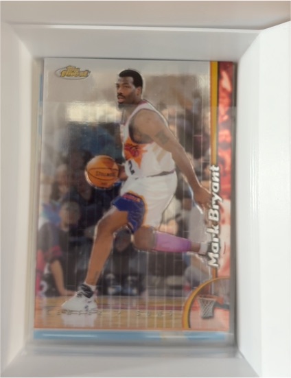1998-99 Topps Finest #120 Mark Bryant — front