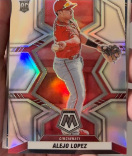 2022 Panini Mosaic #260 Alejo Lopez — front