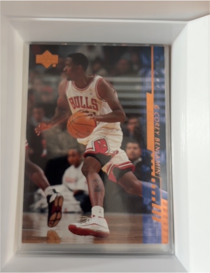 2000-01 Upper Deck #25 Corey Benjamin — front