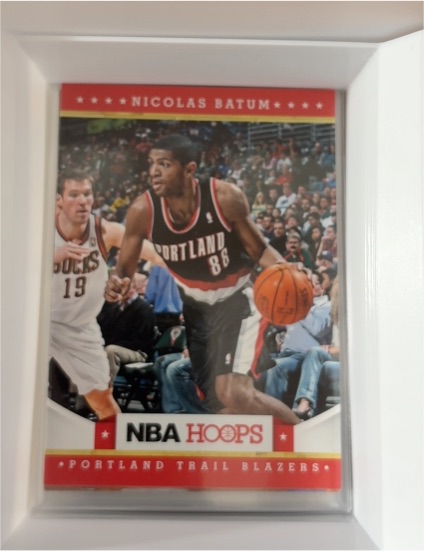 2012-13 Panini NBA Hoops #125 Nicolas Batum — front