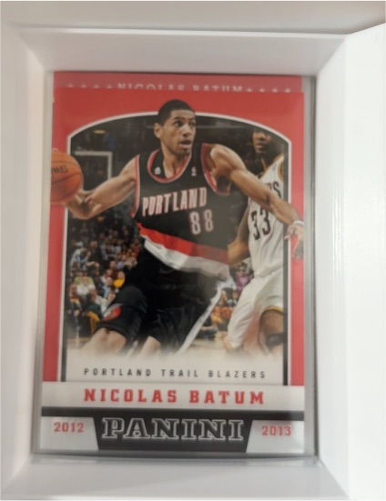 2012-13 Panini #129 Nicolas Batum — front