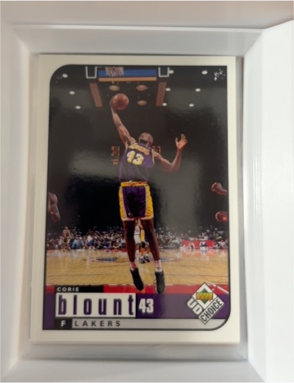 1998 Upper Deck Choice #67 Corie Blount — front