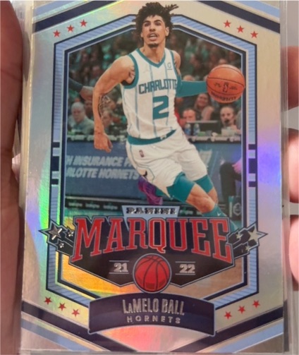 2021-22 Panini Chronicles Marquee #361 LaMelo Ball — front