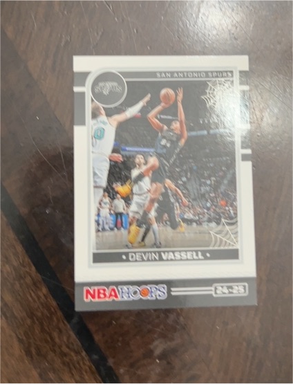 2024-25 Panini Haunted Hoops #216 Devin Vassell — front