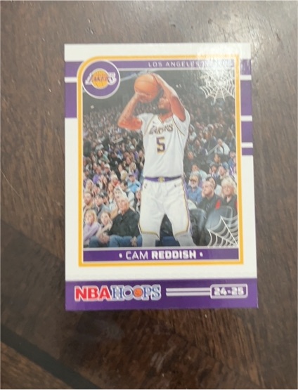 2024-25 Panini NBA Hoops #92 Cam Reddish — front