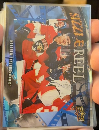 2025-26 Upper Deck Series 1 Sizzle Reel #SR-20 Matthew Tkachuk — front