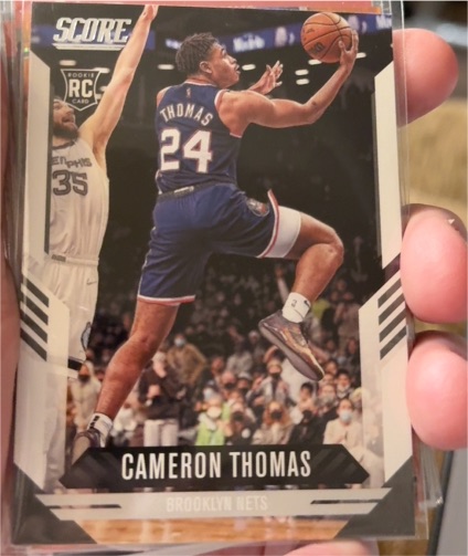 2021-22 Panini Chronicles Score #132 Cameron Thomas — front