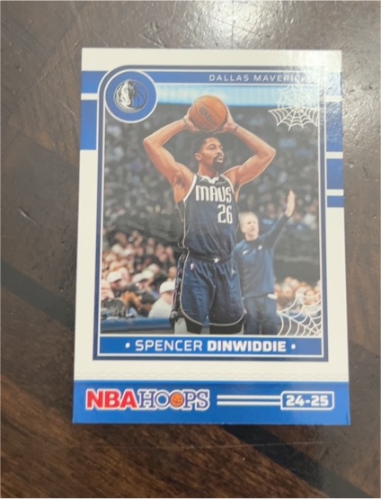 2024-25 Panini Haunted Hoops #222 Spencer Dinwiddie — front