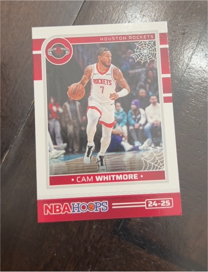 2024-25 Panini NBA Hoops #31 Cam Whitmore — front