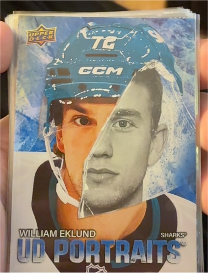 2025-26 Upper Deck #P-15 William Eklund UD Portraits — front