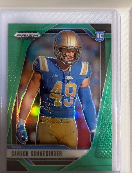 2025 Panini Prizm Draft Picks #137 Carson Schwesinger — front