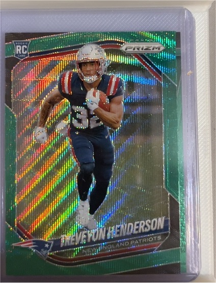 2025 Panini Prizm #343 Treveyon Henderson — front