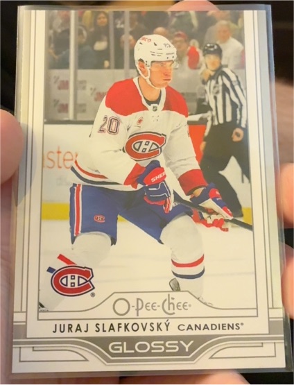 2025-26 Upper Deck #OG-2 Juraj Slafkovsky O-Pee-Chee Glossy — front