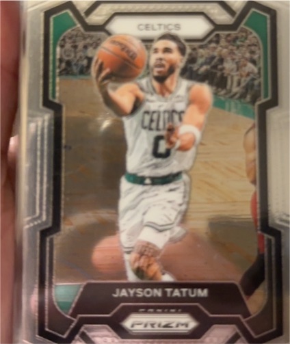 2023-24 Panini Prizm #2 Jayson Tatum — front