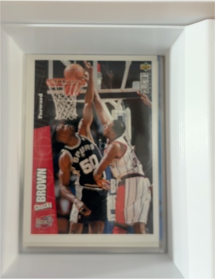 1996-97 Collector's Choice #62 Chucky Brown — front