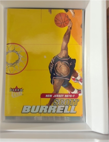 2000 Fleer Ultra #6 Scott Burrell — front